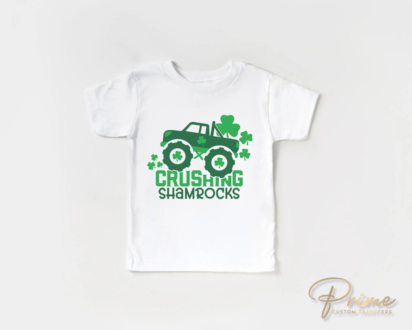 DTF Transfers, Ready to Press, T-shirt Transfers, Heat Transfer, Direct to Film, St Patties, St Patrick's Day, Clover, Crushing Shamrocks