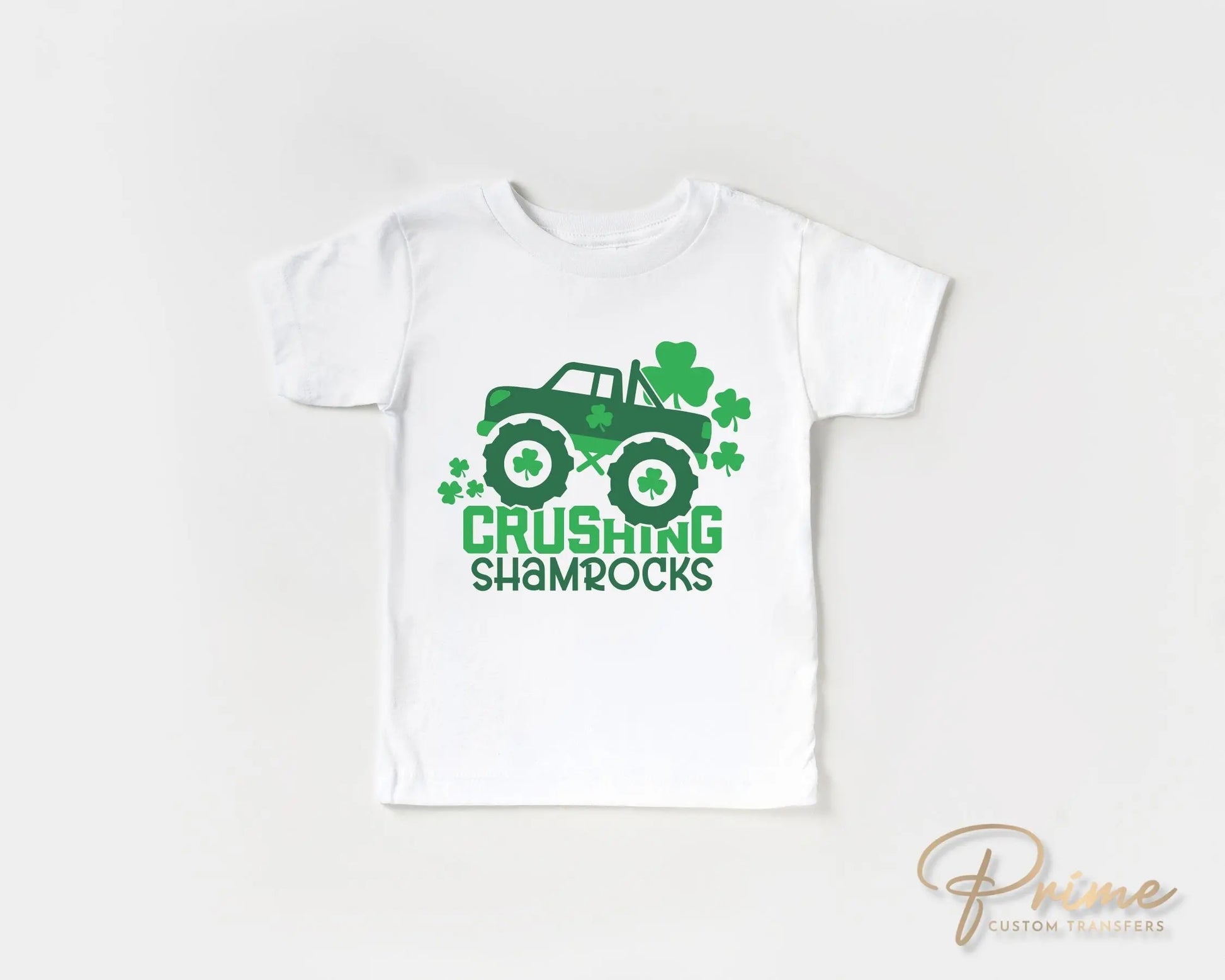 DTF Transfers, Ready to Press, T-shirt Transfers, Heat Transfer, Direct to Film, St Patties, St Patrick's Day, Clover, Crushing Shamrocks