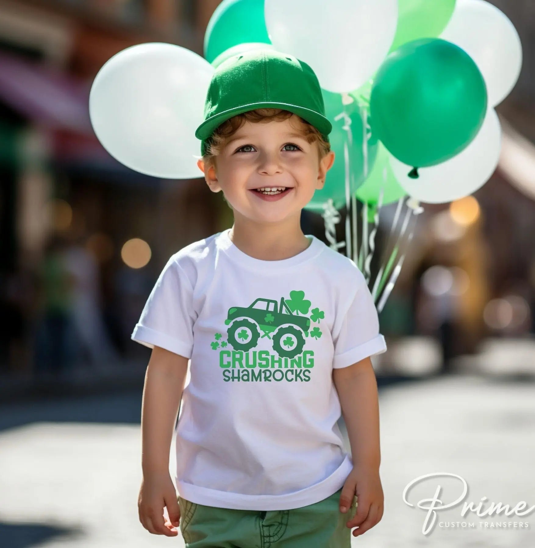 DTF Transfers, Ready to Press, T-shirt Transfers, Heat Transfer, Direct to Film, St Patties, St Patrick's Day, Clover, Crushing Shamrocks