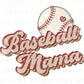 DTF Transfers, Ready to Press, T-shirt Transfers, Heat Transfer, Direct to Film, Sports, Batter, Game, Home Run, Strike, Retro Baseball Mom