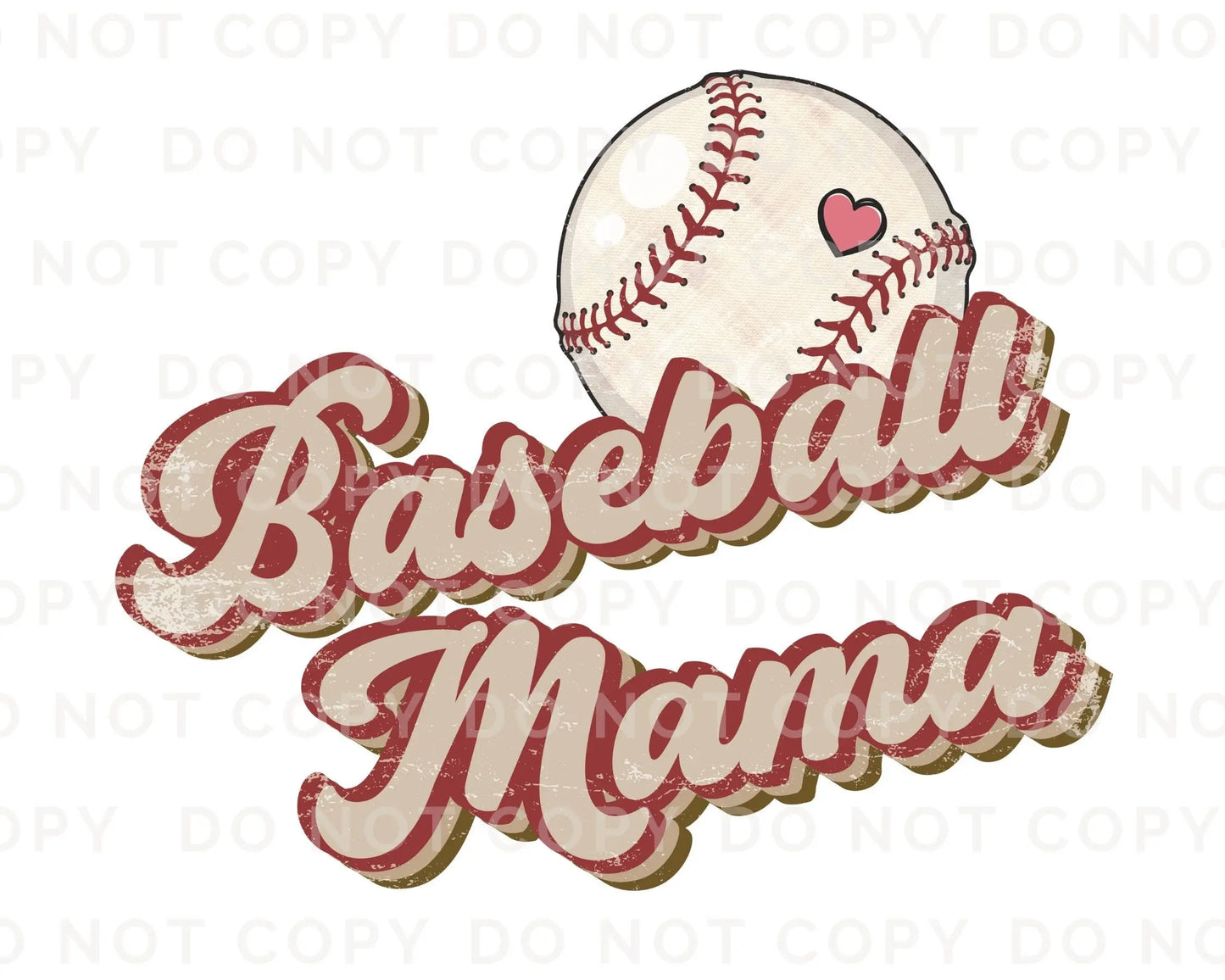 DTF Transfers, Ready to Press, T-shirt Transfers, Heat Transfer, Direct to Film, Sports, Batter, Game, Home Run, Strike, Retro Baseball Mom
