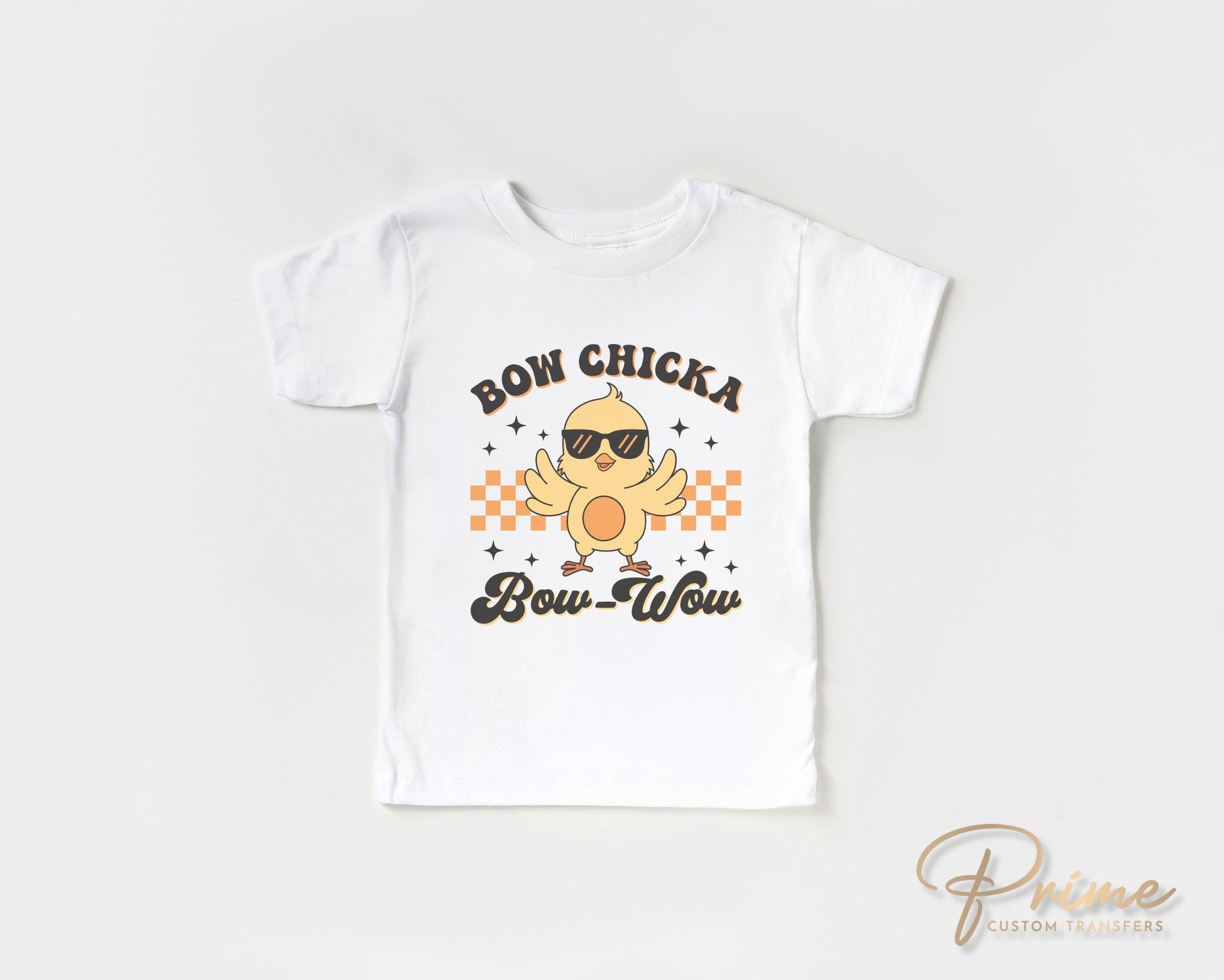 Easter DTF Transfers, Ready to Press, T-shirt Transfers, Heat Transfer, Direct to Film, Boy, Retro, Groovy, Chick, Bow Chicka Bow Wow