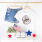 4th of July DTF Transfers, Ready to Press, T-shirt Transfers, Heat Transfer, Direct to Film, Fourth, Holiday, USA, Skull, Freedom, Skeleton