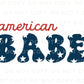 4th of July DTF Transfers, Ready to Press, T-shirt Transfers, Heat Transfer, Direct to Film, USA, Holiday, Family, Matching, American Babe