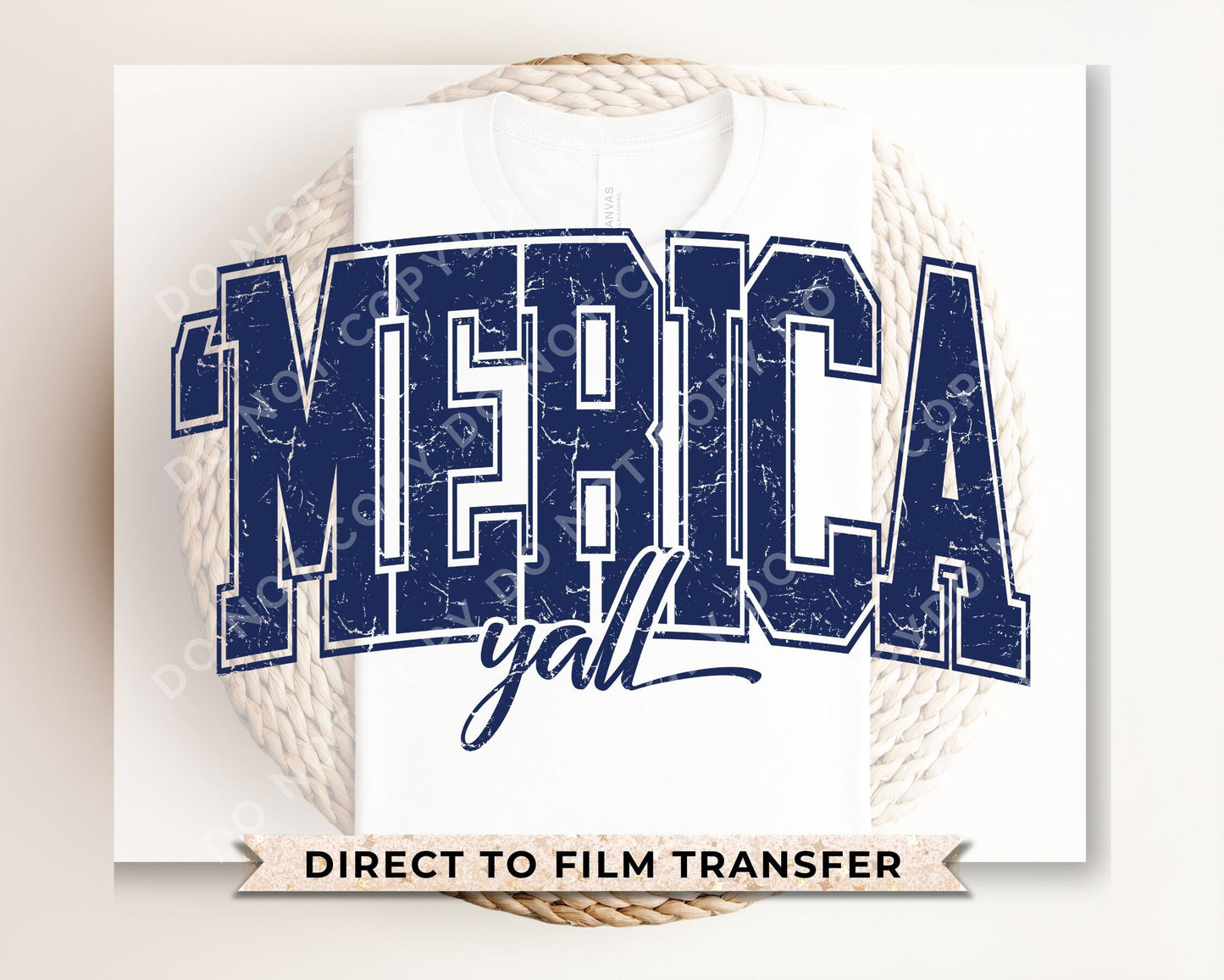 4th of July DTF Transfers, Ready to Press, T-shirt Transfers, Heat Transfer, Direct to Film, USA, Holiday, Independence, Merica Ya'll