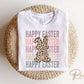 Easter DTF Transfers, Ready to Press, T-shirt Transfers, Heat Transfer, Direct to Film, Spring, Woman, Girl, Cheetah Leopard Bunny Rabbit