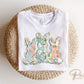 Easter DTF Transfers, Ready to Press, T-shirt Transfers, Heat Transfer, Direct to Film, Spring, Woman, Pastel Bunny, Watercolor Rabbit,