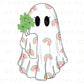 St Patrick’s Day DTF Transfers, Ready to Press, T-shirt Transfers, Heat Transfer, Direct to Film, Shamrock, Clover, Rainbow, Cute Ghost