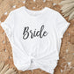 Bride DTF Transfers, Ready to Press, T-shirt Transfers, Heat Transfer, Direct to Film, Wedding, Bachelorette, Bridesmade, Bride