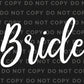 Bride DTF Transfers, Ready to Press, T-shirt Transfers, Heat Transfer, Direct to Film, Wedding, Bachelorette, Bridesmade, Bride