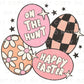 Easter DTF Transfers, Ready to Press, T-shirt Transfers, Heat Transfer, Direct to Film, Spring, Sunday, Retro, Groovy, On The Hunt Eggs