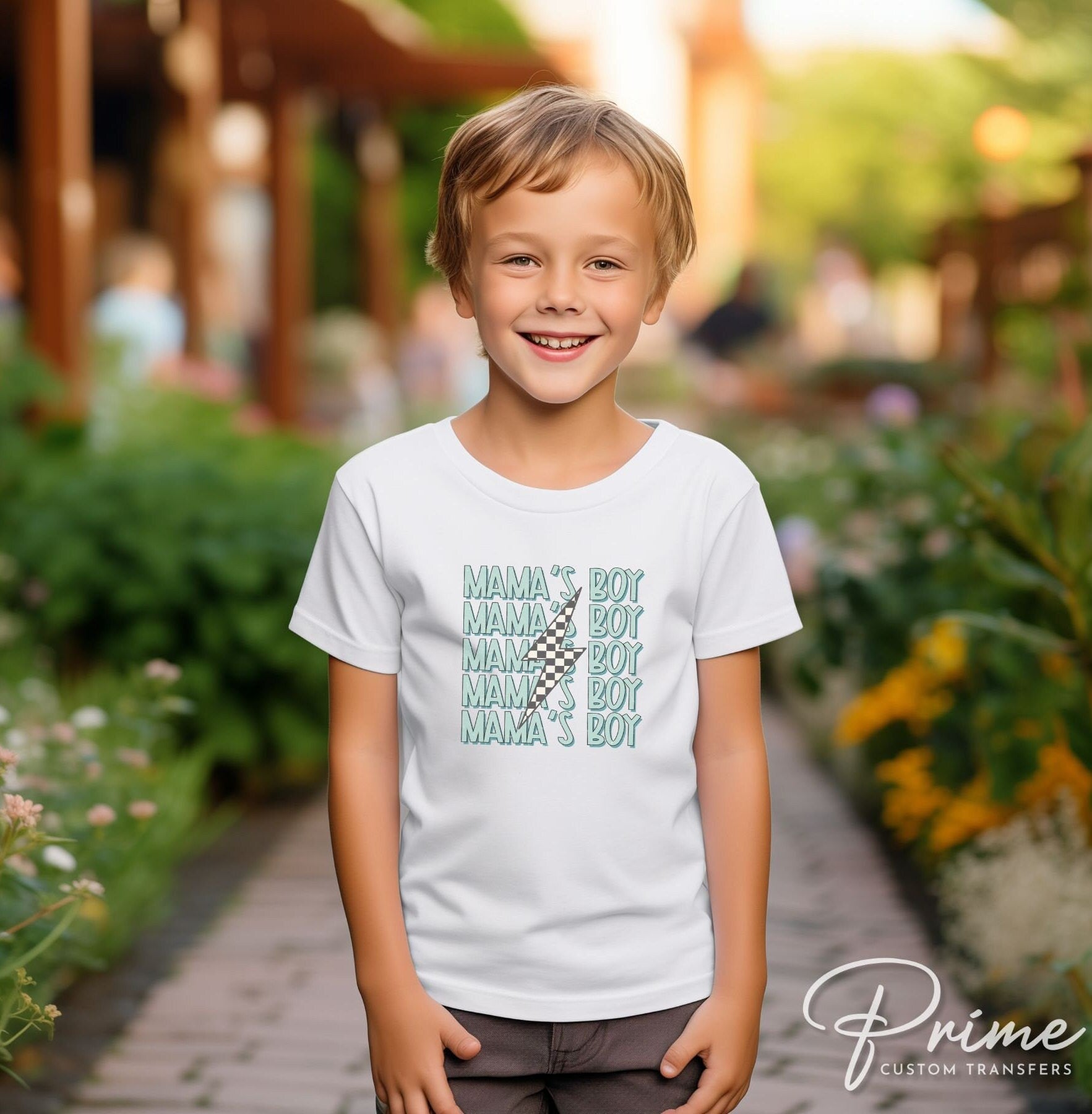 Mother's Day DTF Transfers, Ready to Press, T-shirt Transfers, Heat Transfer, Direct to Film, Mommy and Me, Matching, Boy, Mama's Boy