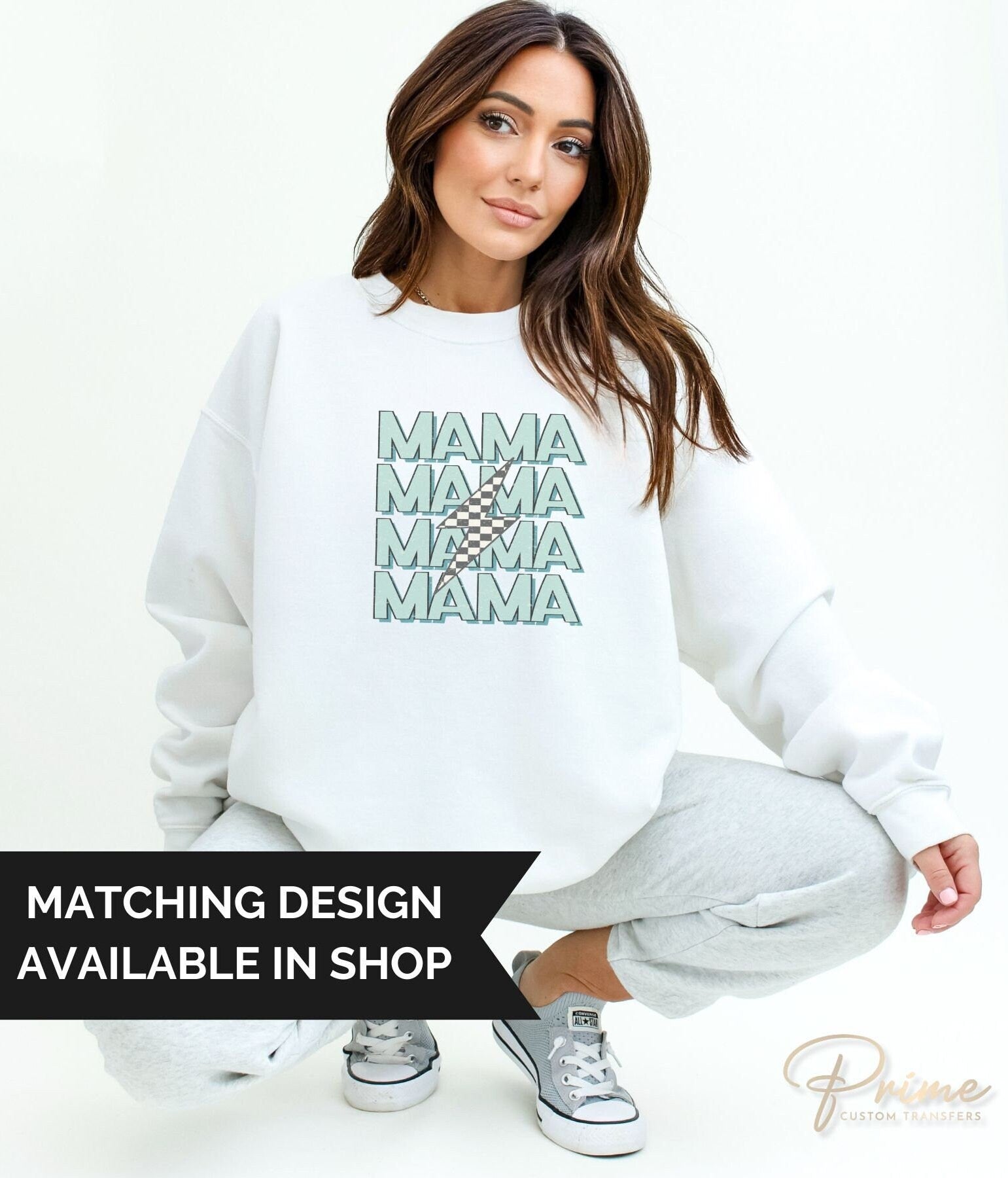 Mother's Day DTF Transfers, Ready to Press, T-shirt Transfers, Heat Transfer, Direct to Film, Mommy and Me, Matching, Boy, Mama's Boy