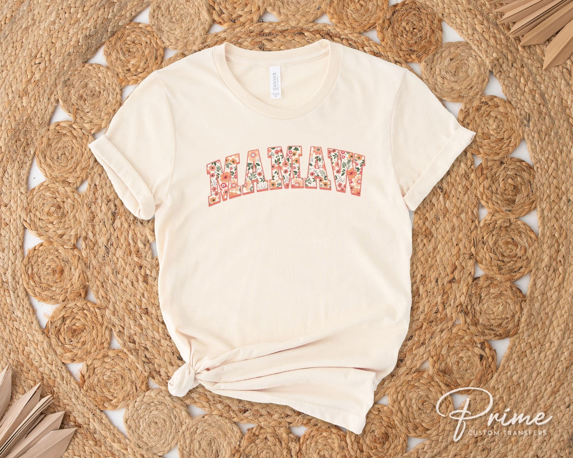 Mother's Day DTF Transfers, Ready to Press, T-shirt Transfers, Heat Transfer, Direct to Film, Grandma, Retro, Boho, Gift, Floral Mamas