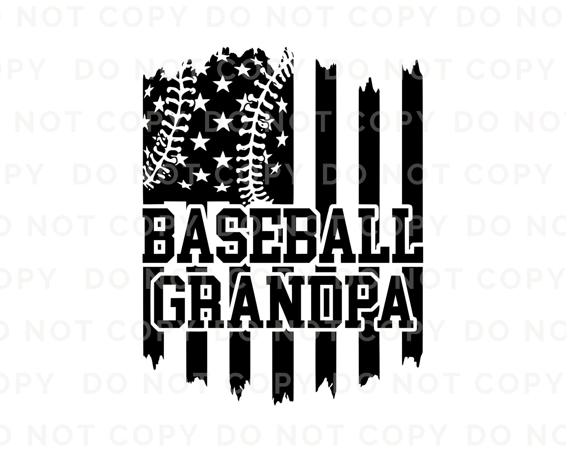 DTF Transfers, Ready to Press, T-shirt Transfers, Heat Transfer, Direct to Film, Flag, Sports, Grandparent, Father's Day, Baseball Grandpa