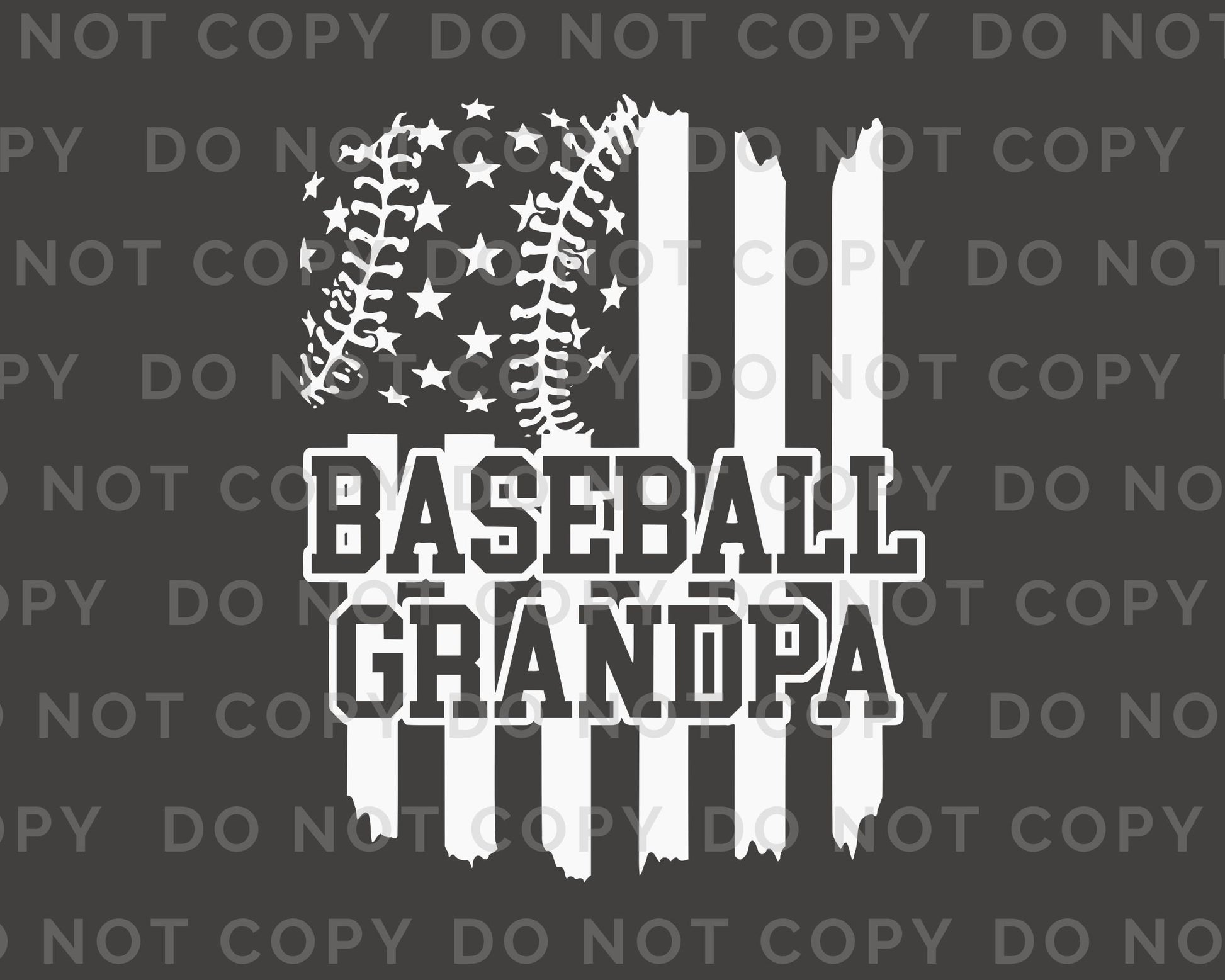 DTF Transfers, Ready to Press, T-shirt Transfers, Heat Transfer, Direct to Film, Flag, Sports, Grandparent, Father's Day, Baseball Grandpa