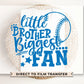 Baseball Brother DTF Transfers, Ready to Press, T-shirt Transfers, Heat Transfer, Direct to Film, Sports, Little Brother Biggest Fan