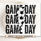 Soccer DTF Transfers, Ready to Press, T-shirt Transfers, Heat Transfer, Direct to Film, Sports, Vintage, Lightening, Stacked, Game Day