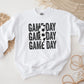 Soccer DTF Transfers, Ready to Press, T-shirt Transfers, Heat Transfer, Direct to Film, Sports, Vintage, Lightening, Stacked, Game Day