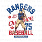 Baseball DTF Transfers, Ready to Press, T-shirt Transfers, Heat Transfer, Direct to Film, Sports, Summer, Arlington Texas, Vintage, Retro