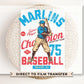 Baseball DTF Transfers, Ready to Press, T-shirt Transfers, Heat Transfer, Direct to Film, Sports, Summer, Vintage, Retro Miami Florida