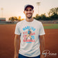 Baseball DTF Transfers, Ready to Press, T-shirt Transfers, Heat Transfer, Direct to Film, Sports, Summer, Vintage, Retro Miami Florida