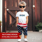 4th of July DTF Transfers, Ready to Press, T-shirt Transfers, Heat Transfer, Direct to Film, USA, Holiday, Family, Matching, American Babe