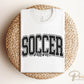 Soccer DTF Transfers, Ready to Press, T-shirt Transfers, Heat Transfer, Direct to Film, Cold Peel, Sports, Game Day, Varsity, Soccer Mom