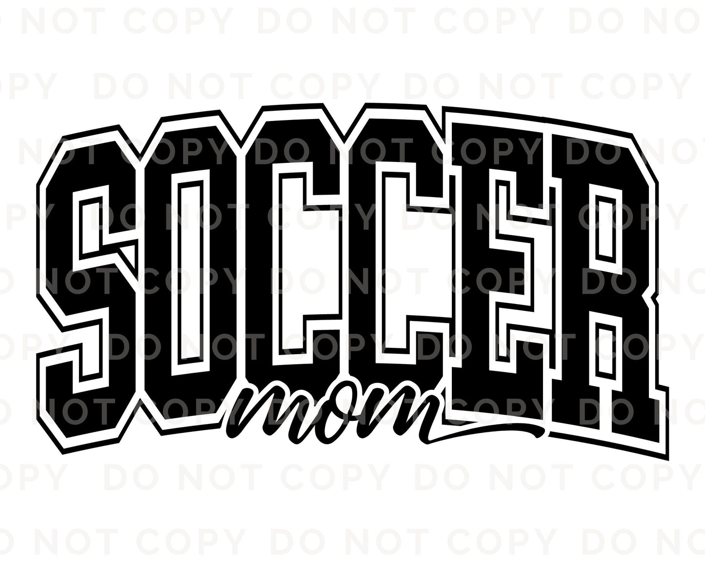 Soccer DTF Transfers, Ready to Press, T-shirt Transfers, Heat Transfer, Direct to Film, Cold Peel, Sports, Game Day, Varsity, Soccer Mom