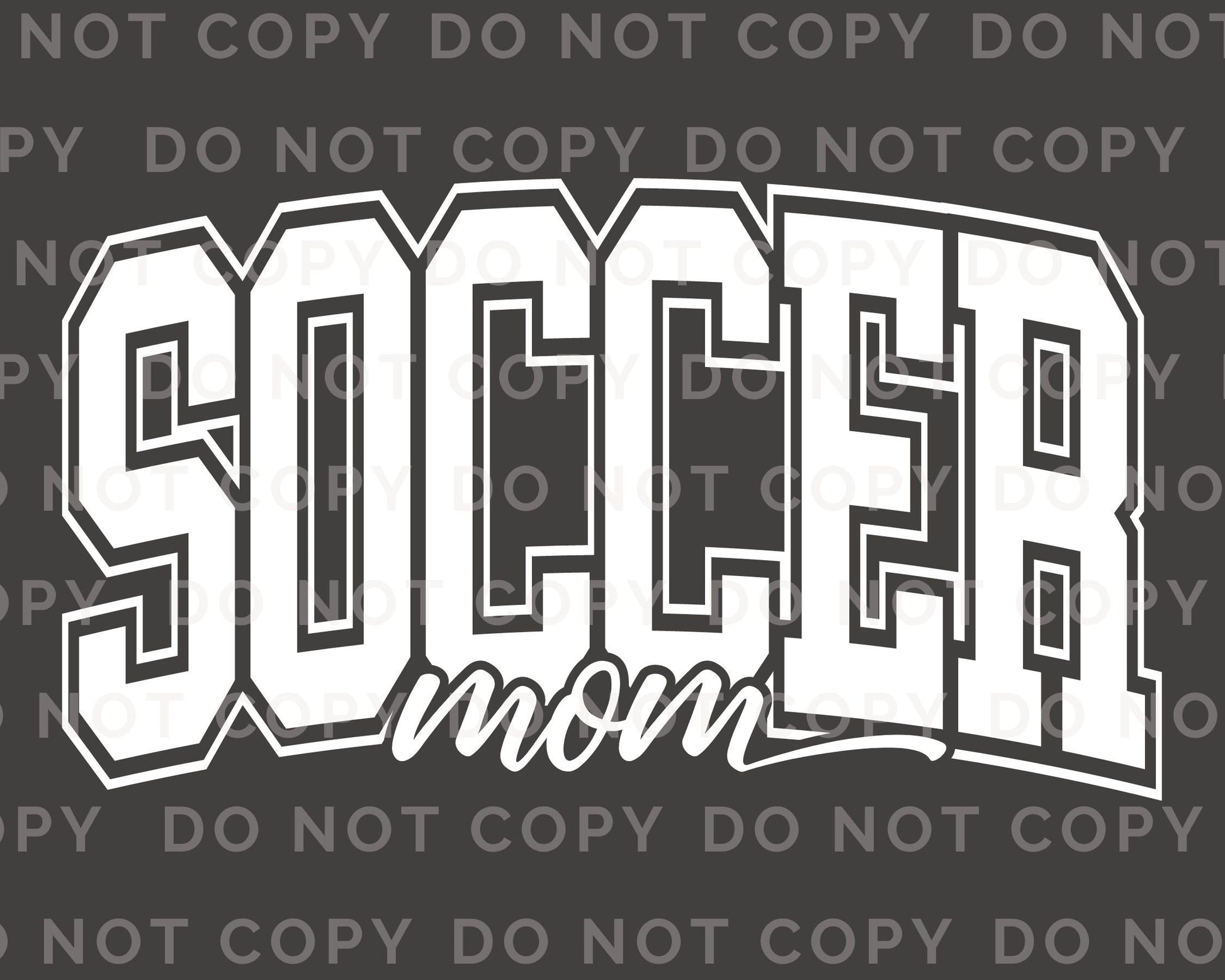 Soccer DTF Transfers, Ready to Press, T-shirt Transfers, Heat Transfer, Direct to Film, Cold Peel, Sports, Game Day, Varsity, Soccer Mom