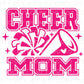 Cheerleader DTF Transfers, Ready to Press, T-shirt Transfers, Heat Transfer, Custom, Direct to Film, Pom Pom, Competition, Cheer Mom