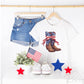 4th of July DTF Transfers, Ready to Press, T-shirt Transfers, Heat Transfer, Direct to Film, USA, Holiday, Western, Coquette, Cowboy Boots