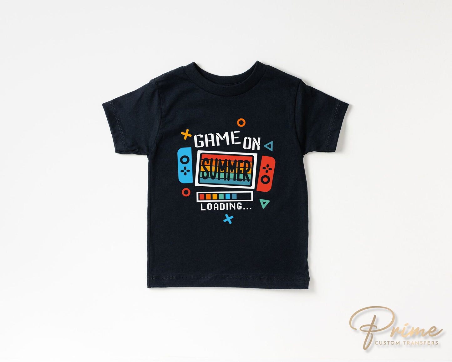 Summer DTF Transfers, Ready to Press, T-shirt Transfers, Heat Transfer, Direct to Film, Beach, Boy, Break, Video Game, Game On Summer