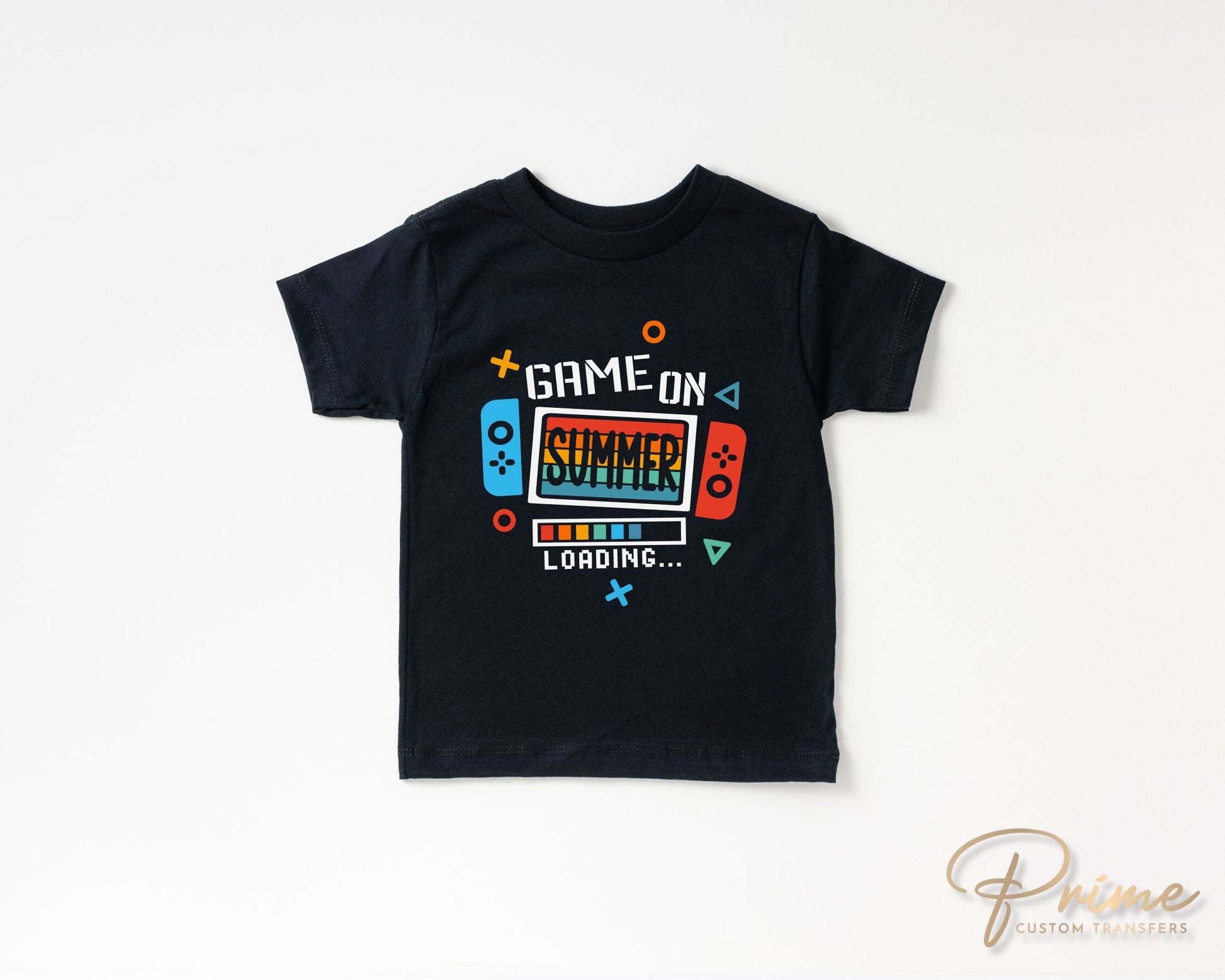 Summer DTF Transfers, Ready to Press, T-shirt Transfers, Heat Transfer, Direct to Film, Beach, Boy, Break, Video Game, Game On Summer