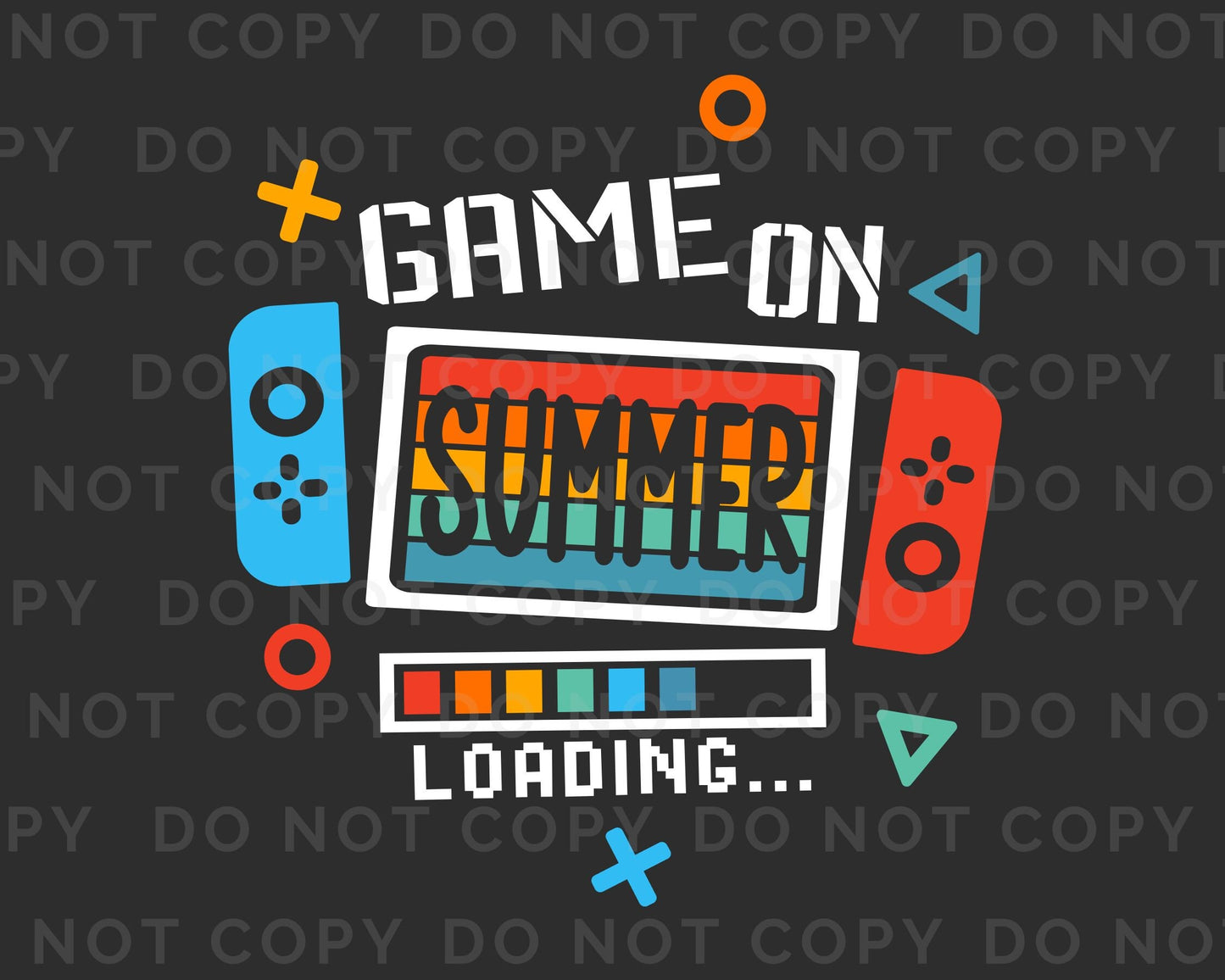 Summer DTF Transfers, Ready to Press, T-shirt Transfers, Heat Transfer, Direct to Film, Beach, Boy, Break, Video Game, Game On Summer