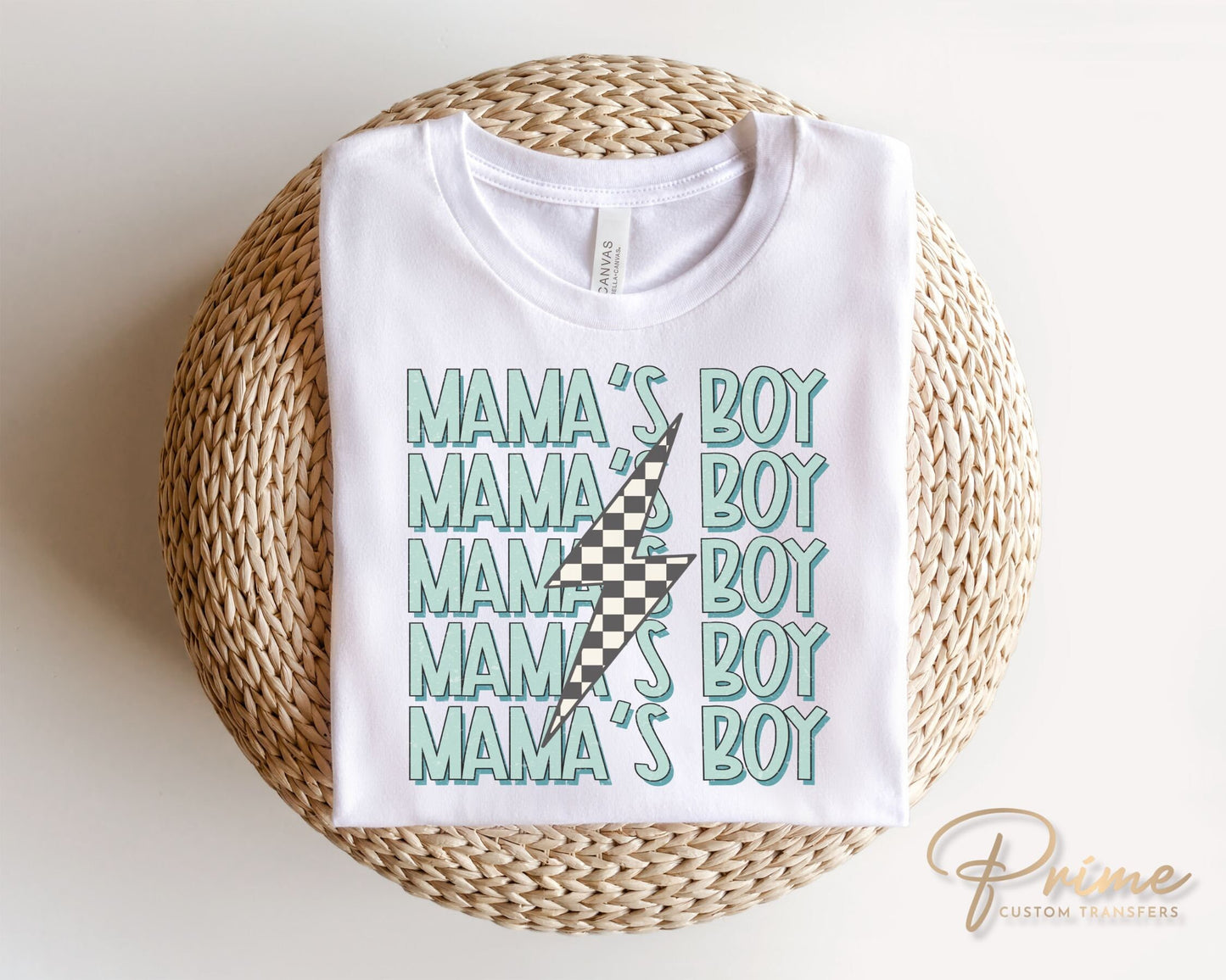 Mother's Day DTF Transfers, Ready to Press, T-shirt Transfers, Heat Transfer, Direct to Film, Mommy and Me, Matching, Boy, Mama's Boy