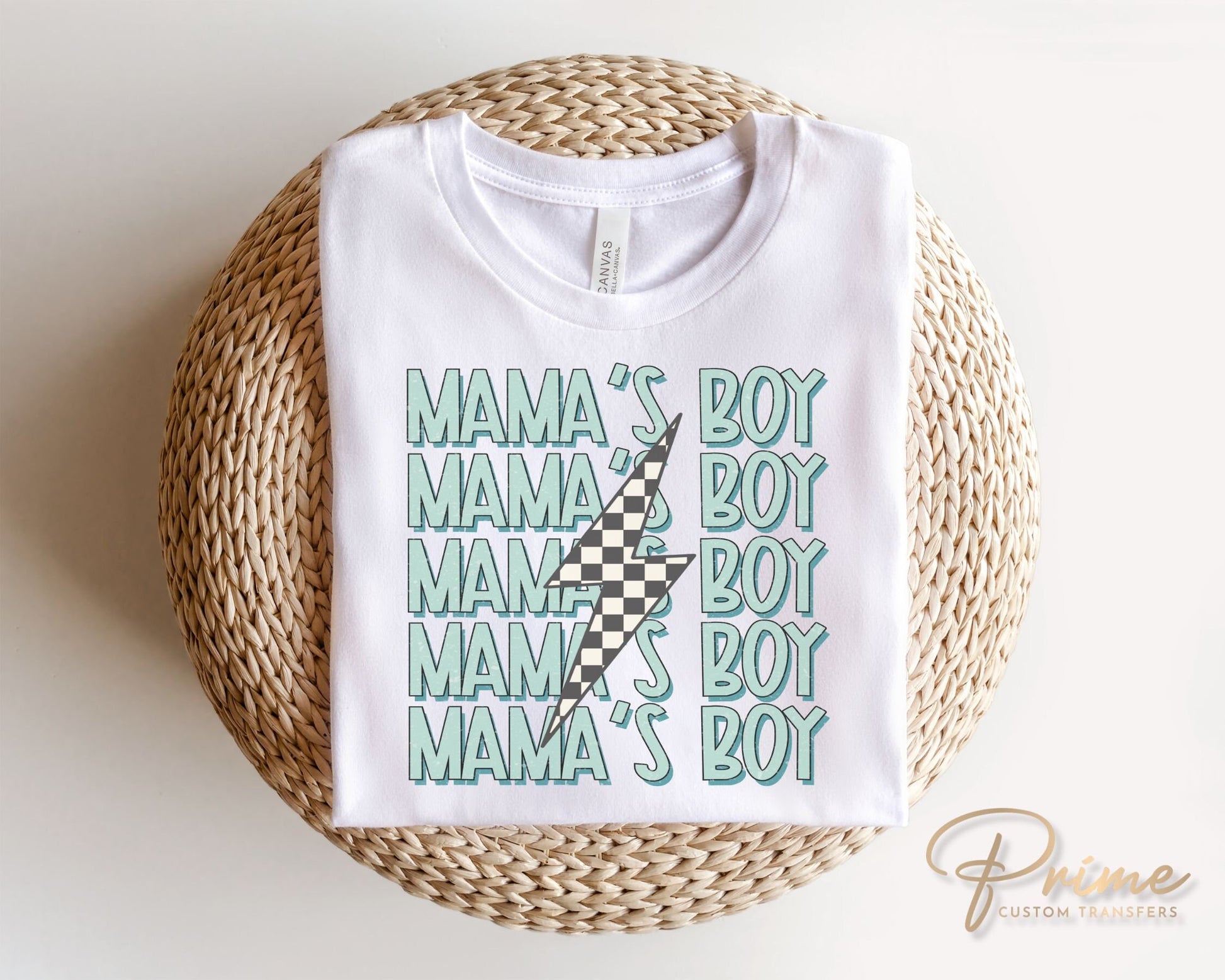 Mother's Day DTF Transfers, Ready to Press, T-shirt Transfers, Heat Transfer, Direct to Film, Mommy and Me, Matching, Boy, Mama's Boy