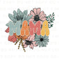 Mother's Day DTF Transfers, Ready to Press, T-shirt Transfers, Heat Transfer, Direct to Film, Mommy and Me, Matching, Flowers, Mama Floral