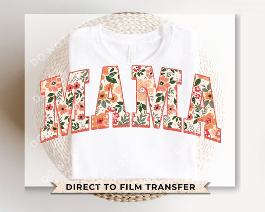 Mother's Day DTF Transfers, Ready to Press, T-shirt Transfers, Heat Transfer, Direct to Film, Motherhood, Retro, Boho, Gift, Floral Mama