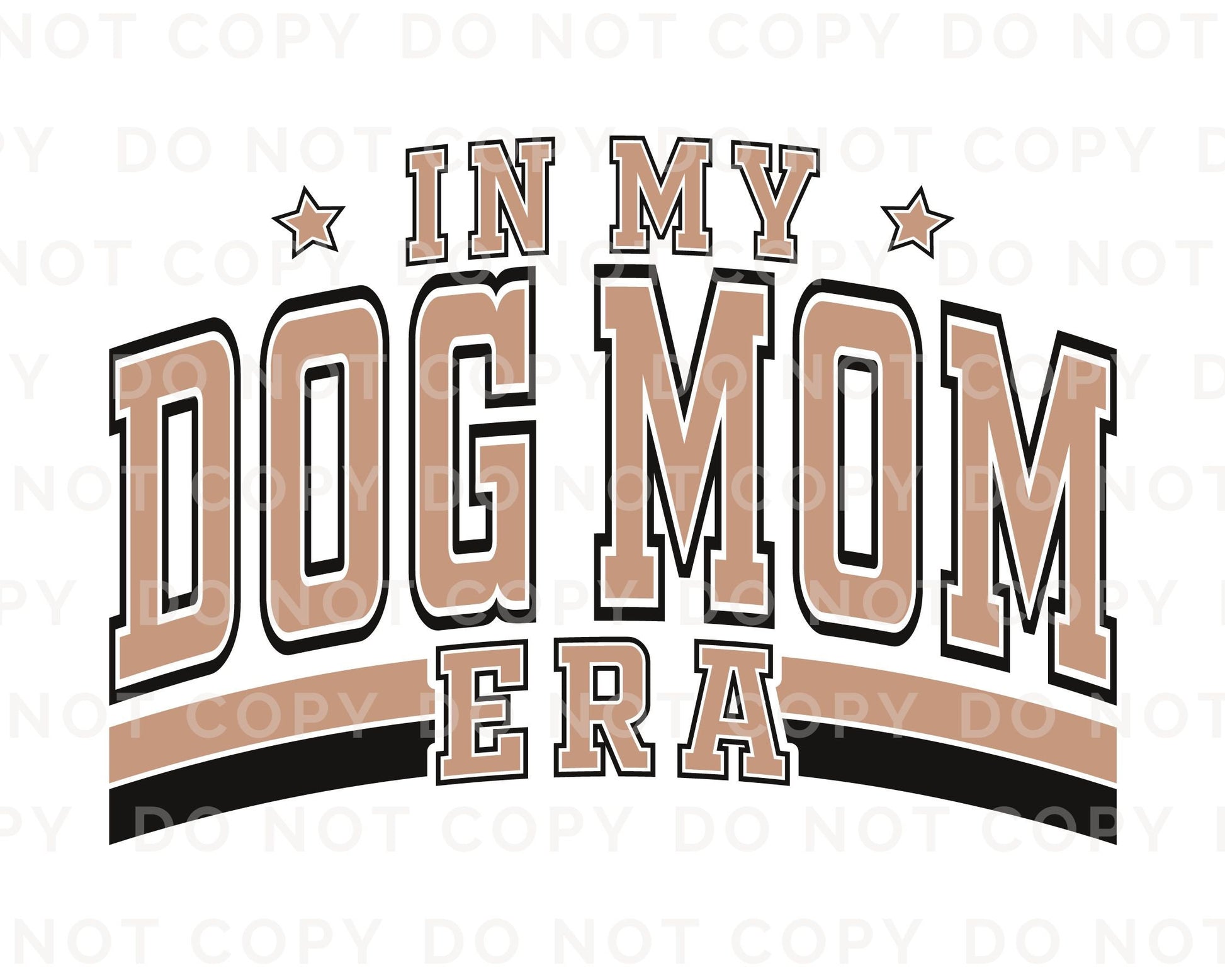 Dog Mom DTF Transfers, Ready to Press, T-shirt Transfers, Heat Transfer, Direct to Film, Pets, Dog, Mama, Fur, Retro, Paw, In My Dog Mom Era