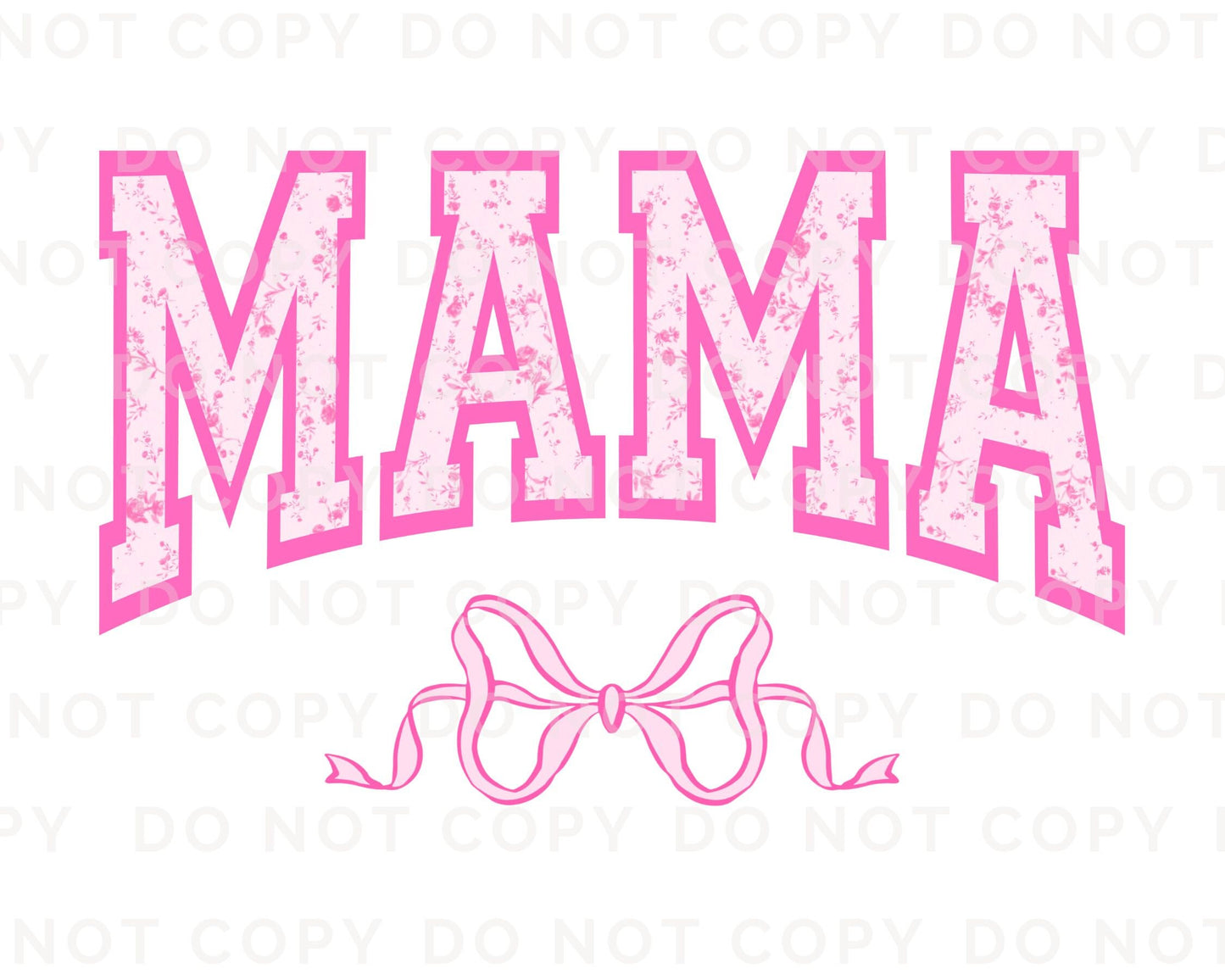 Mother's Day DTF Transfers, Ready to Press, T-shirt Transfers, Heat Transfer, Direct to Film, Mommy and Me, Matching, Coquette, Mama, Bow