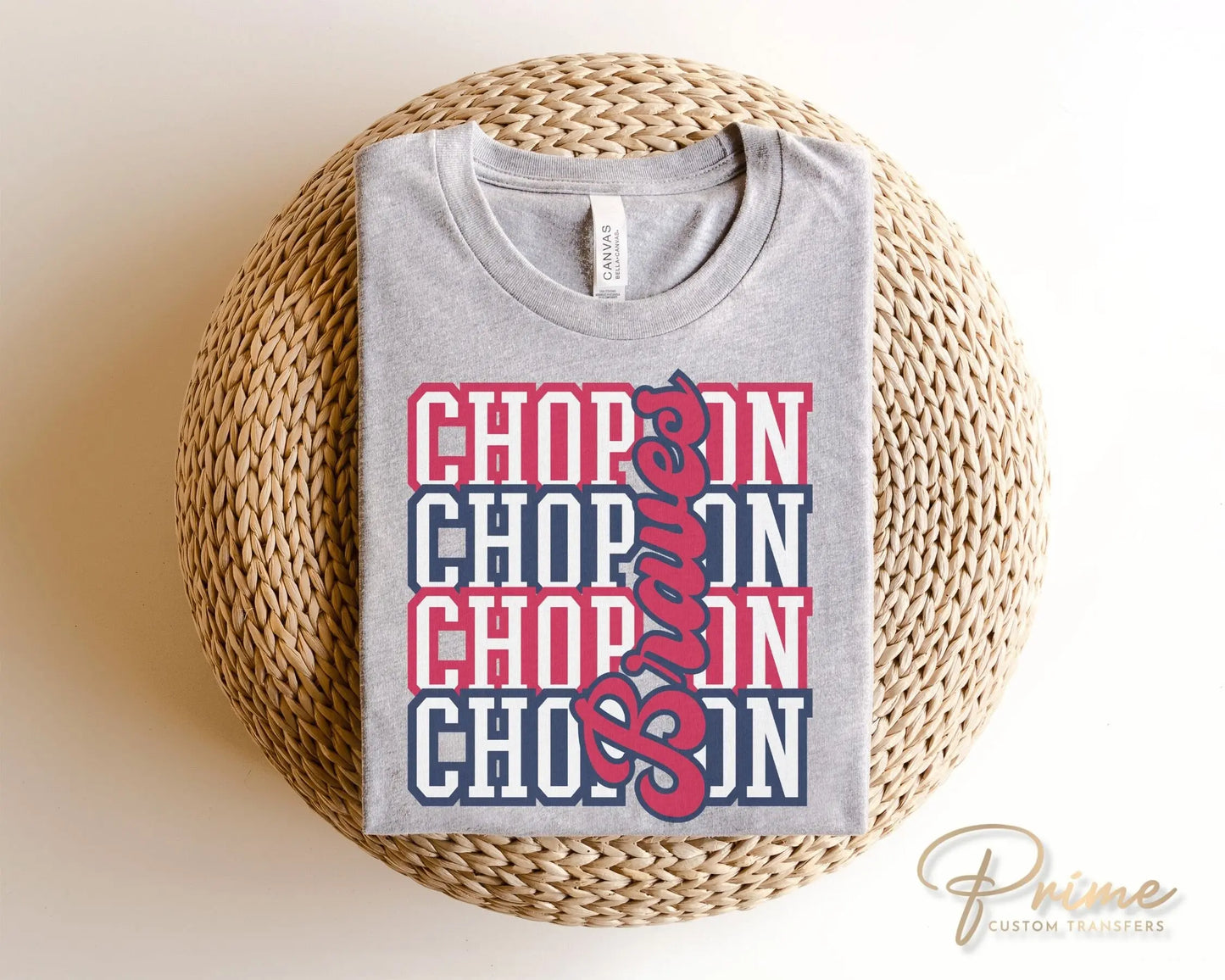 Baseball DTF Transfers, Ready to Press, T-shirt Transfers, Heat Transfer, Direct to Film, Sports, Summer, Atlanta Georgia, ALT, Chop Chop