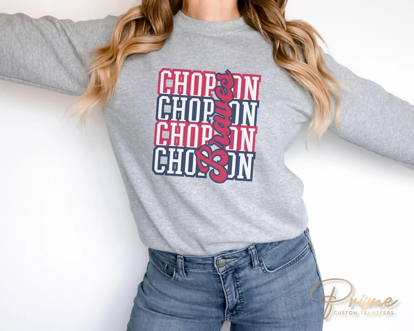 Baseball DTF Transfers, Ready to Press, T-shirt Transfers, Heat Transfer, Direct to Film, Sports, Summer, Atlanta Georgia, ALT, Chop Chop