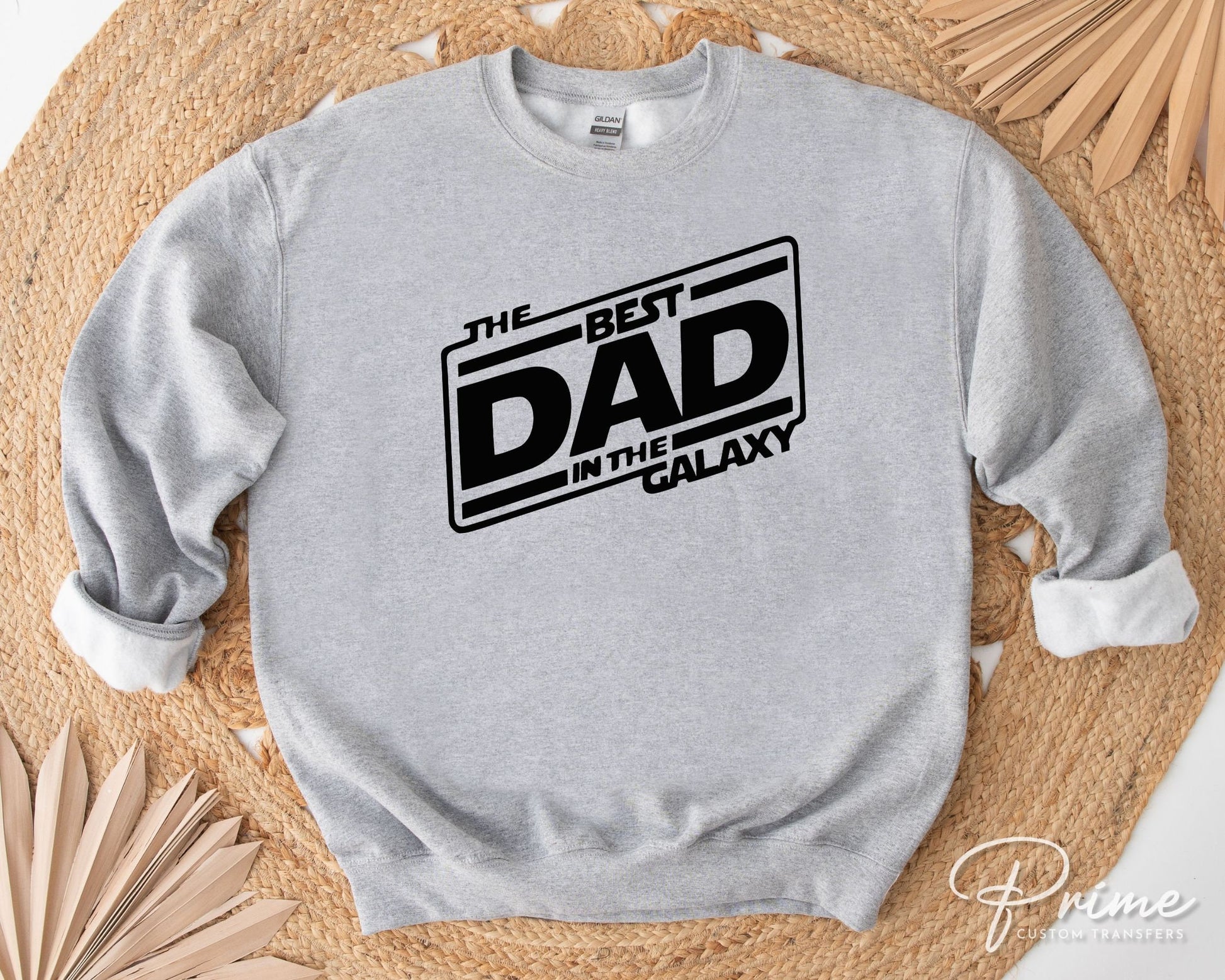 Father's Day DTF Transfers, Ready to Press, T-shirt Transfers, Heat Transfer, Direct to Film, Funny, Jokes, Gift, Best Dad in The Galaxy