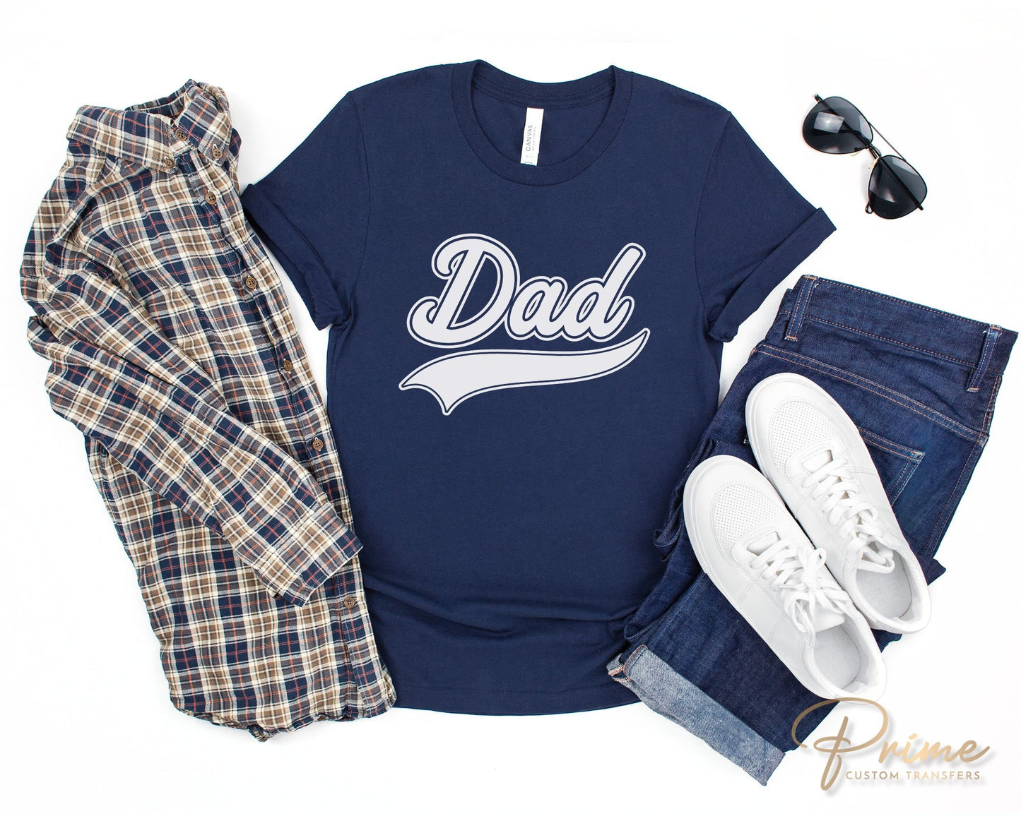 Father's Day DTF Transfers, Ready to Press, T-shirt Transfers, Heat Transfer, Direct to Film, Cold Peel, Birthday Gift, Daddy, Retro Dad