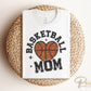 Basketball DTF Transfers, Ready to Press, T-shirt Transfers, Heat Transfer, Direct to Film, Sports, Faux Glitter, Heart, Basketball Mom