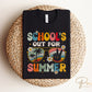 Summer DTF Transfers, Ready to Press, T-shirt Transfers, Heat Transfer, Direct to Film, Teacher, Retro, Sunglasses, Boy, Girl, School's Out