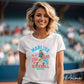 Baseball DTF Transfers, Ready to Press, T-shirt Transfers, Heat Transfer, Direct to Film, Sports, Summer, Vintage, Retro Miami Florida