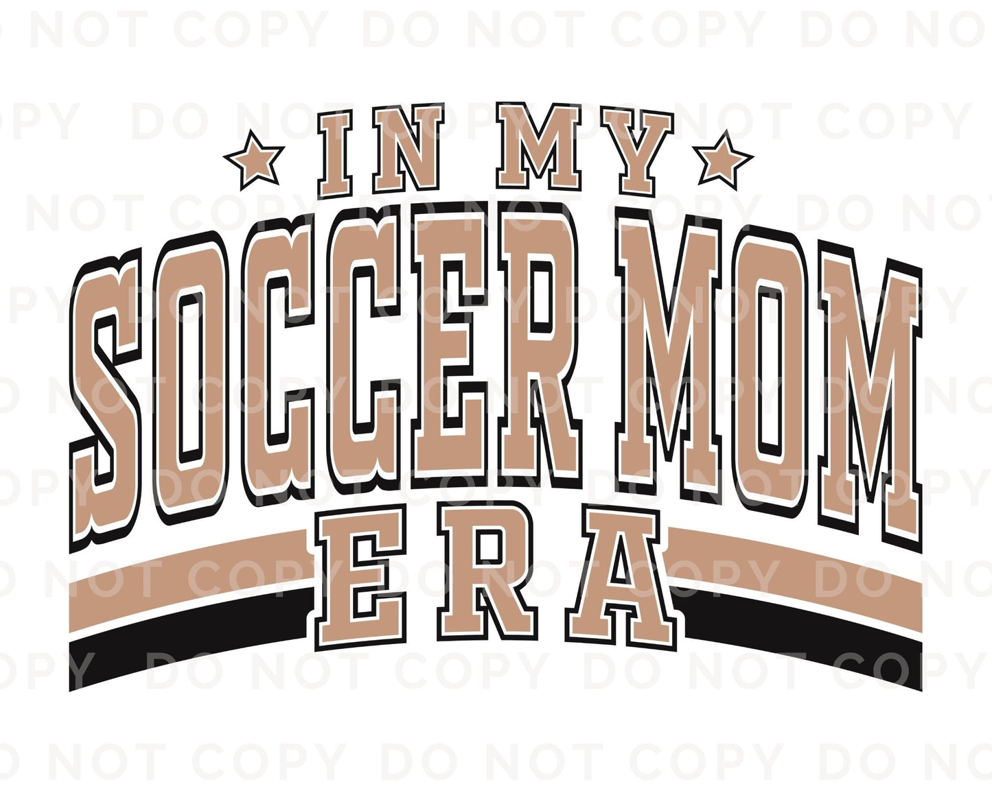 Soccer DTF Transfers, Ready to Press, T-shirt Transfers, Heat Transfer, Direct to Film, Sports, Varsity, Vintage, In My Soccer Mom Era