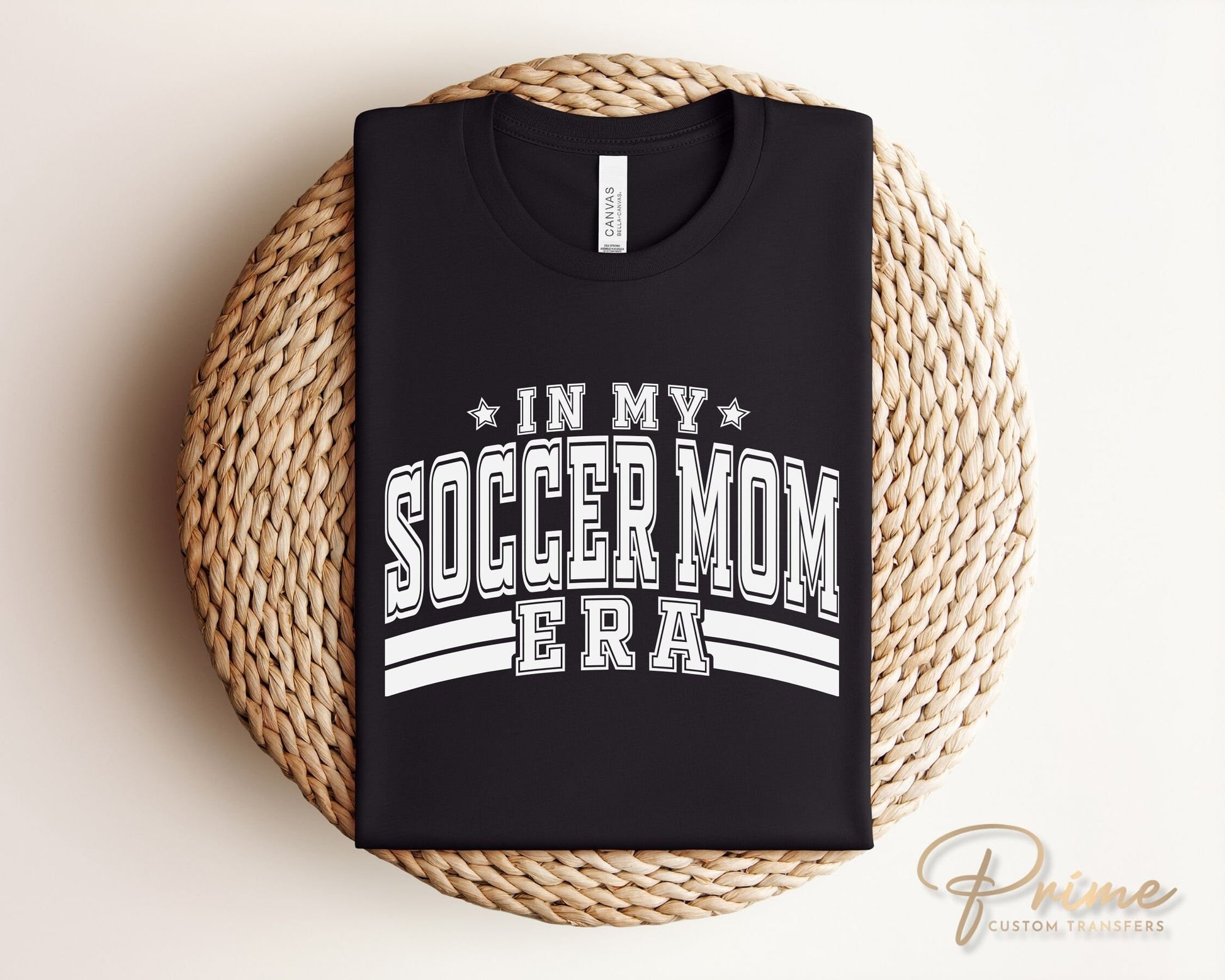 Soccer DTF Transfers, Ready to Press, T-shirt Transfers, Heat Transfer, Direct to Film, Sports, Varsity, Vintage, In My Soccer Mom Era